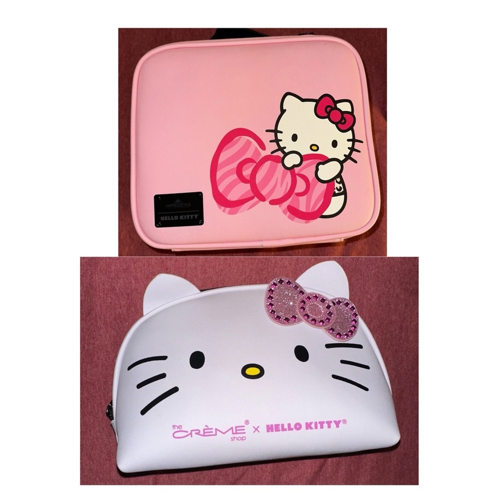 Hello Kitty make up bag and pouch